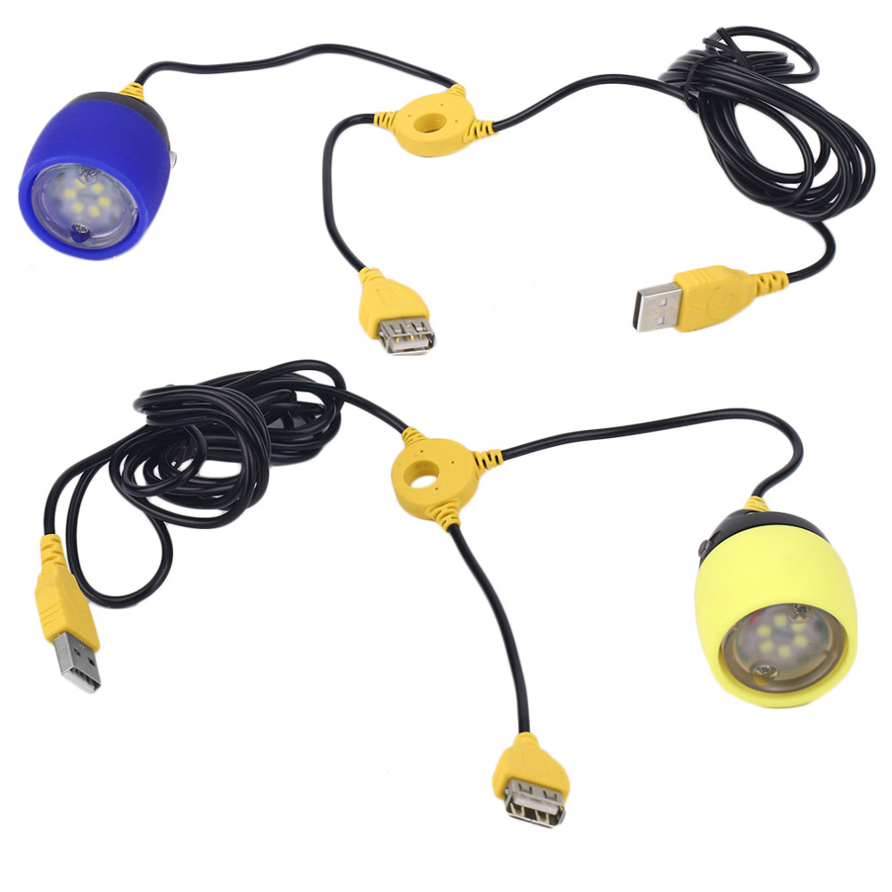 rechargeable 2w waterproof hiking climbing Camping Outdoor LED USB chainable light
