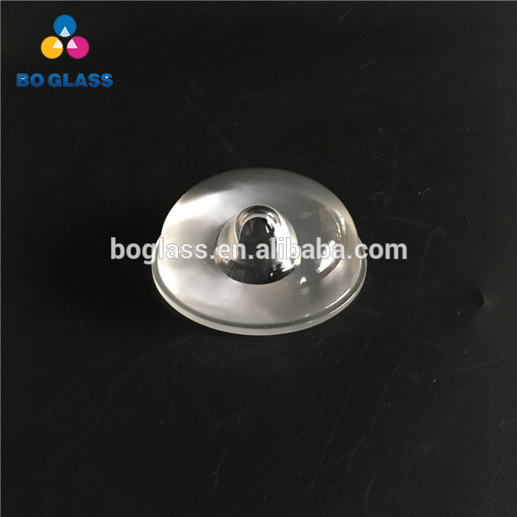 Customized glass dome lens borosilicate glass cover lens