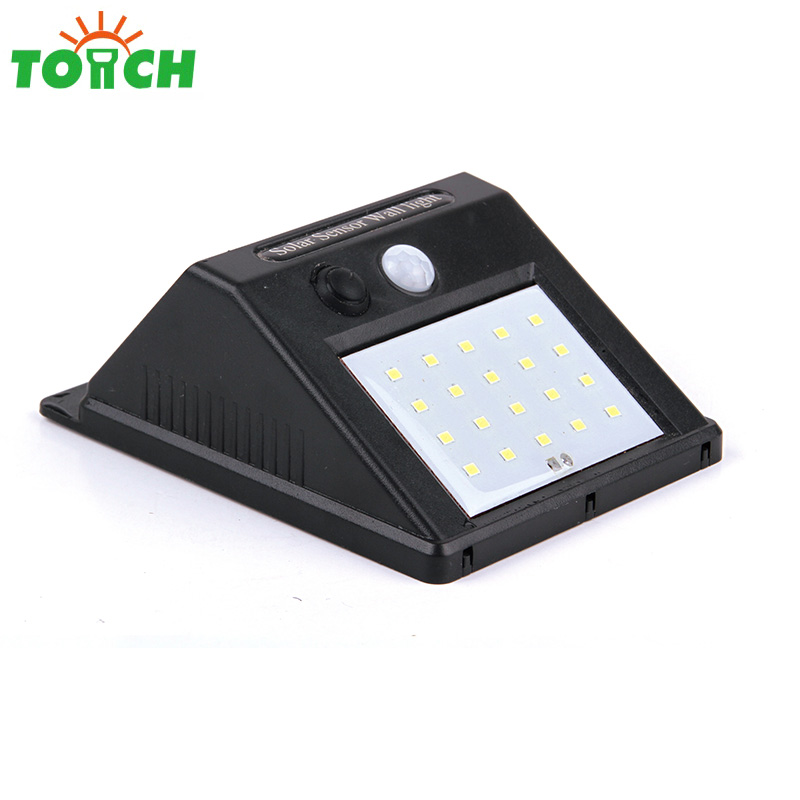 Wholesale Human Induction Chinese Good Quality Light Control Waterproof Recessed Exterior Led Solar Wall Light Outdoor