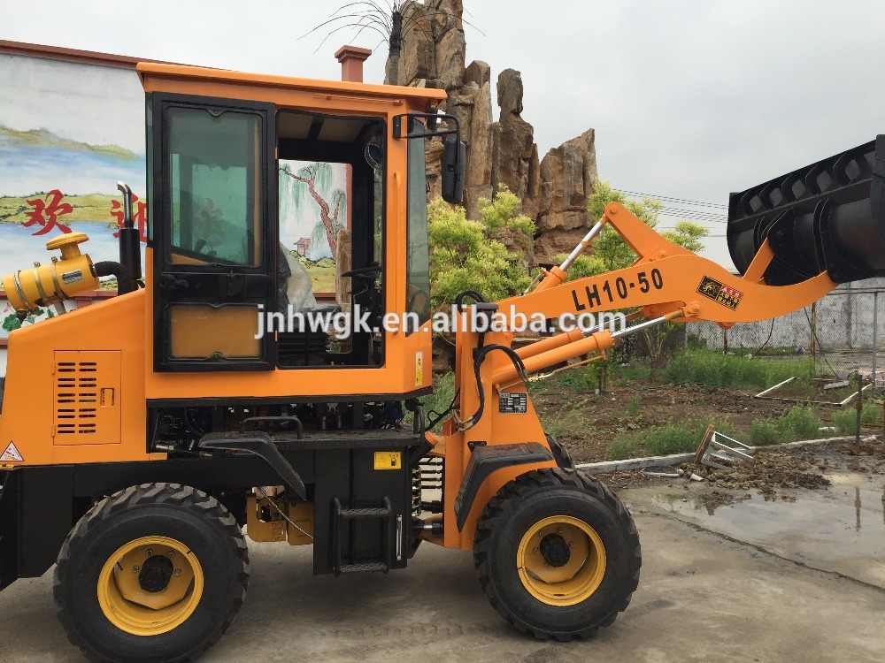 China supply hydraulic backhoe loader with wheels