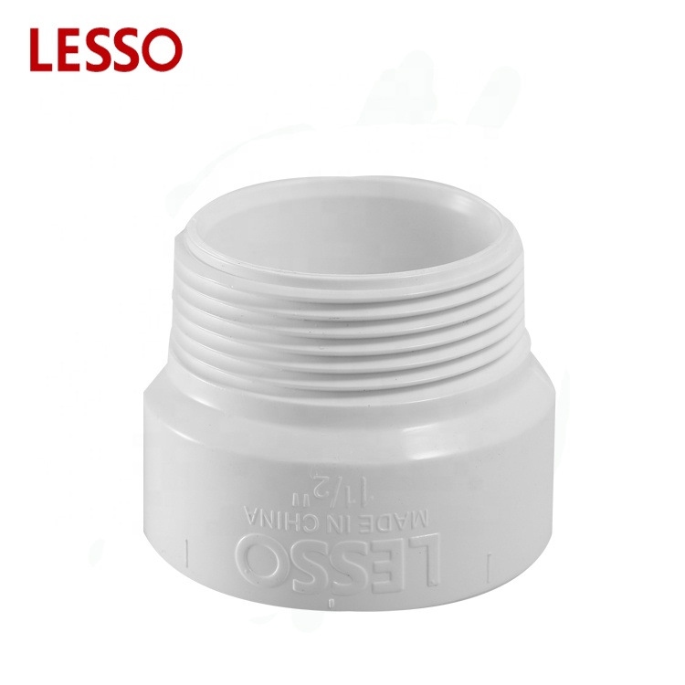 LESSO ASTM standard PVC DWV fittings female trap adapter