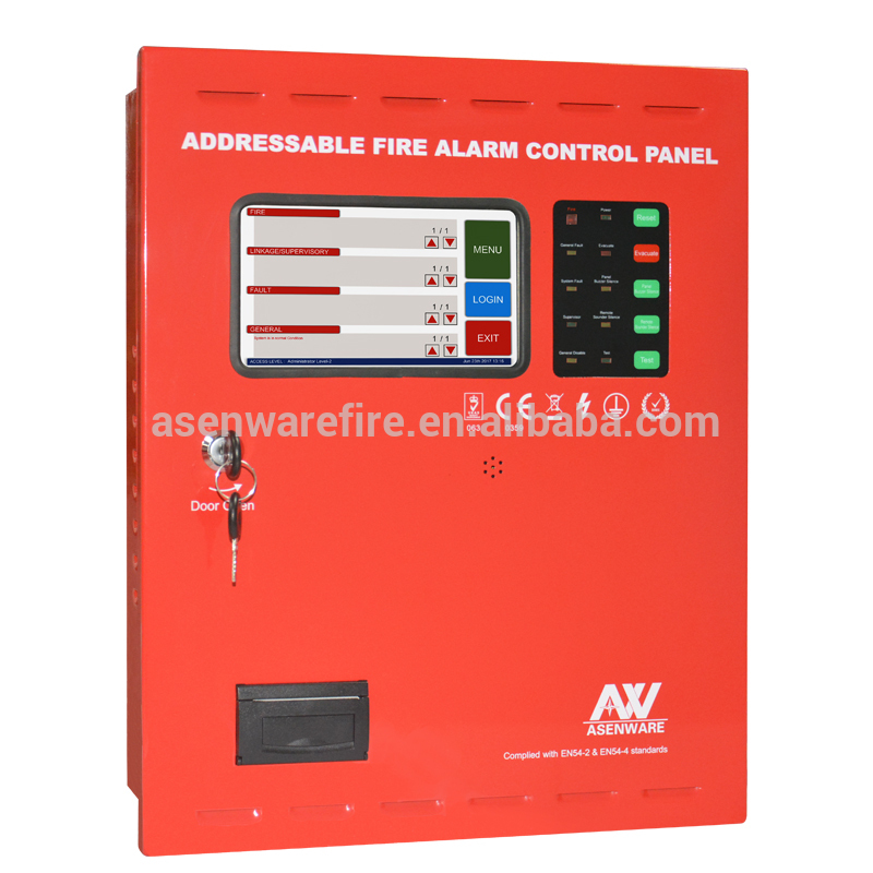 Asenware addressable control panel ip fire alarm system