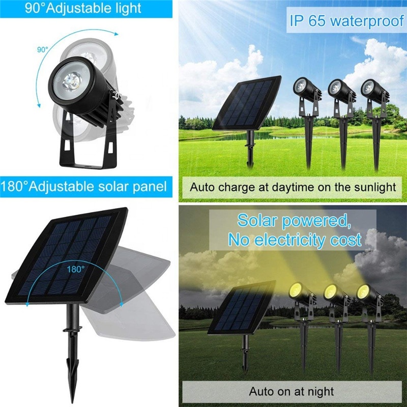 shenzhen woqinfeng solar garden led light for outdoor garden pathway use brighter aluminium alloy metal sensor path light