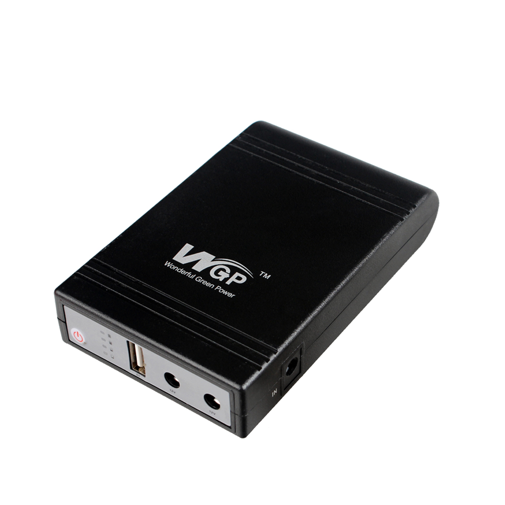 multi output mini DC ups battery 5V 9V 12V portable online ups for ip camera and modem