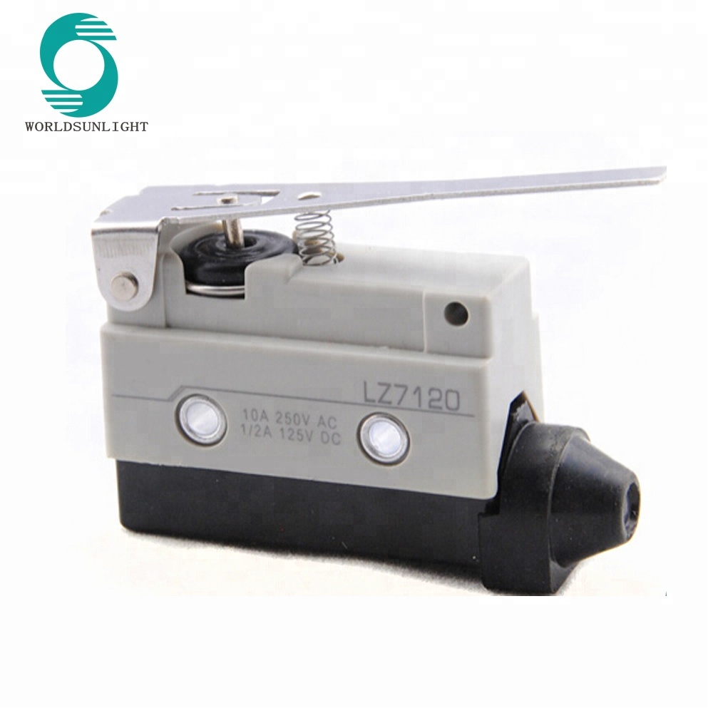 LZ-7120, 10a hinge lever type mini 250v 1no 1nc high precision limit switches