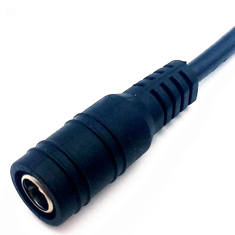 Newest 5-50pcs DC female/male 5.5x2.1 Connector Plug Cable Wire use For CCTV Camera 3528 5050 LED Strip Light