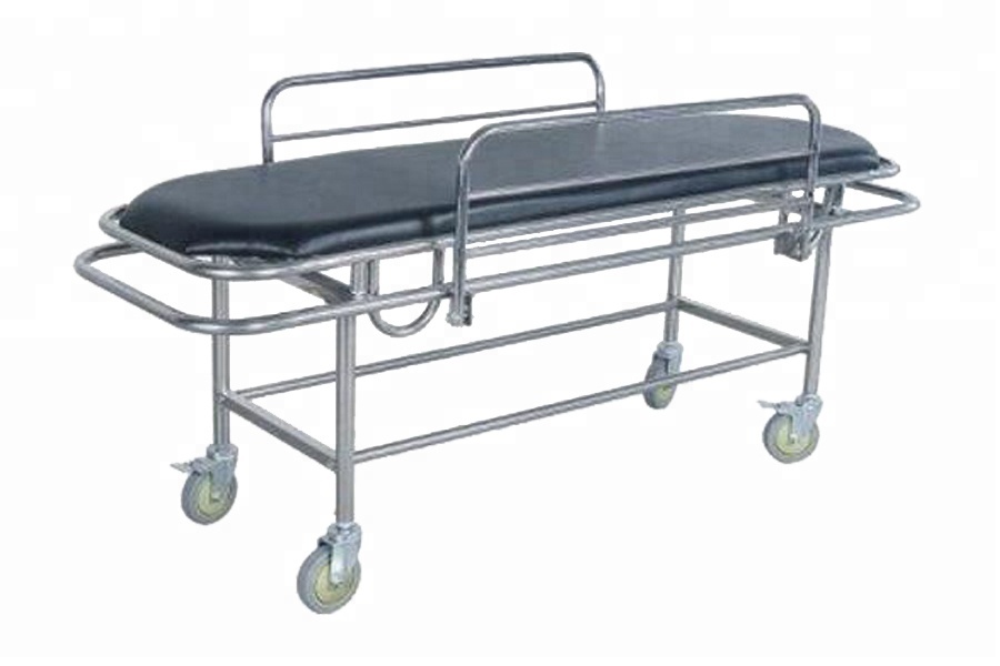 High quality hydraulic hospital patient stretcher transfer trolley