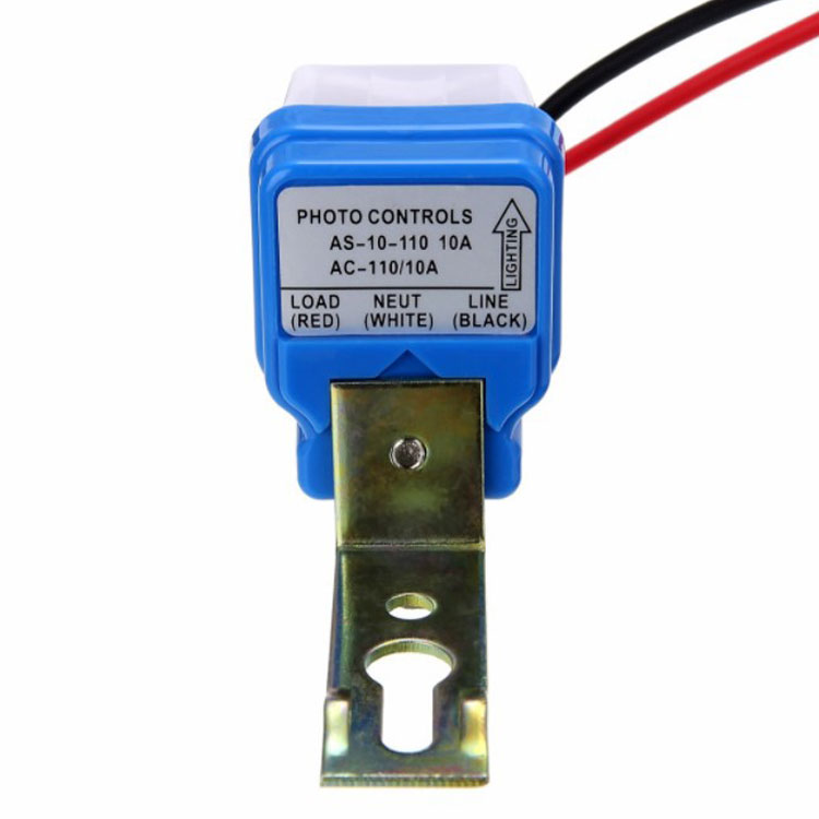 Automatic On Off Light Switch Photo Control Sensor AC 110V 10A 50~60Hz For Street Lighting Highways Parks Solar Lamps