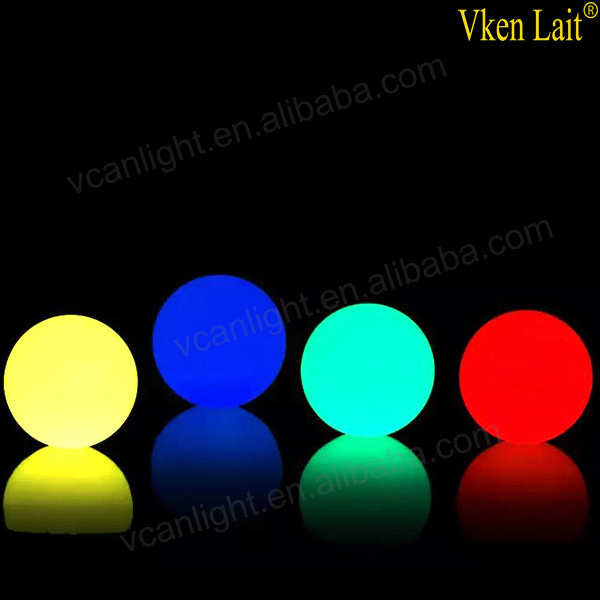 Free Shipping Dia20cm Waterproof Outdoor rechargeable RGBW 16 colors change Led Ball Light for Garden