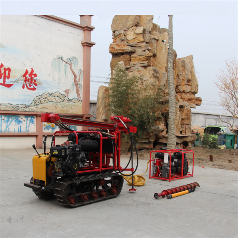 Air Compressor water well drilling rig/borehole drilling rig
