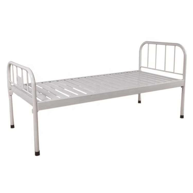 Low price Stainless Steel Flat Bed in hospital medical flower bed