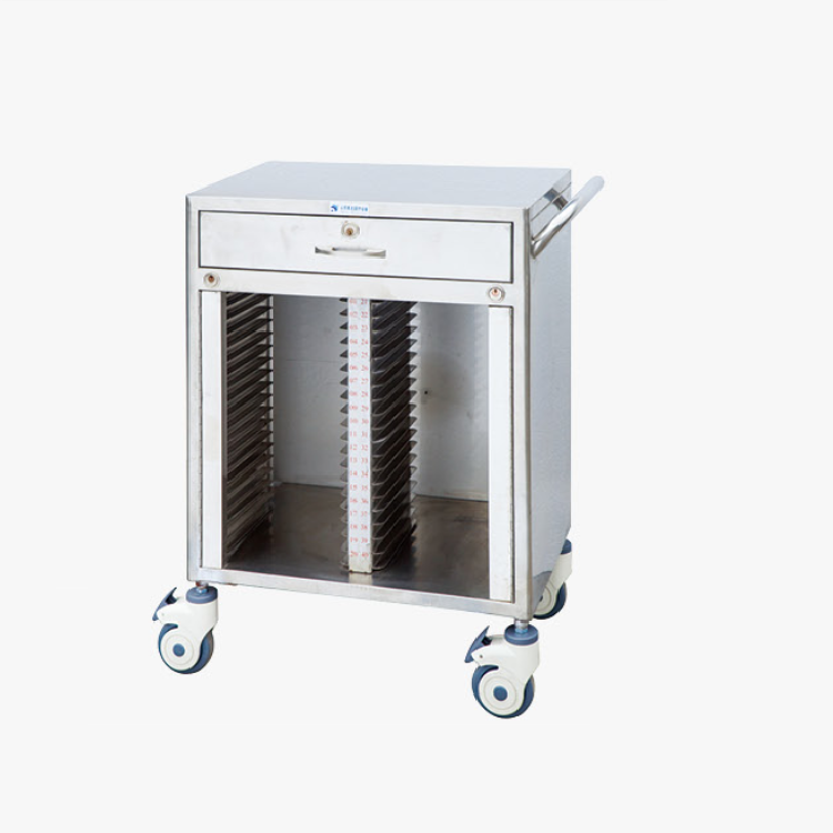 SMRT-30; SS Hospital Clinic 30Case Record Files Cart Trolley