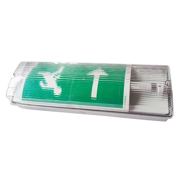 Fire-Retardant Best Quality IP65 Rechargeable Fluorescent Emergency Light