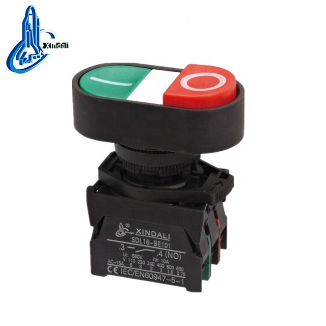 top sale double-head waterproof push button switch IP40/65 XDL21-EB8425