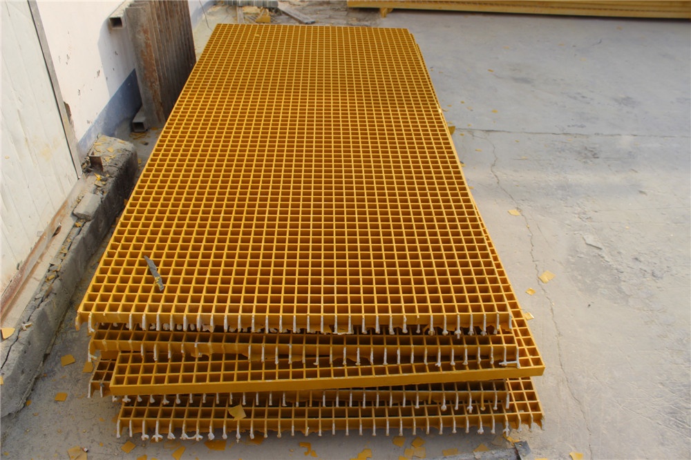 plastic grid FRP expanded mesh floor grating sizes diaphragm