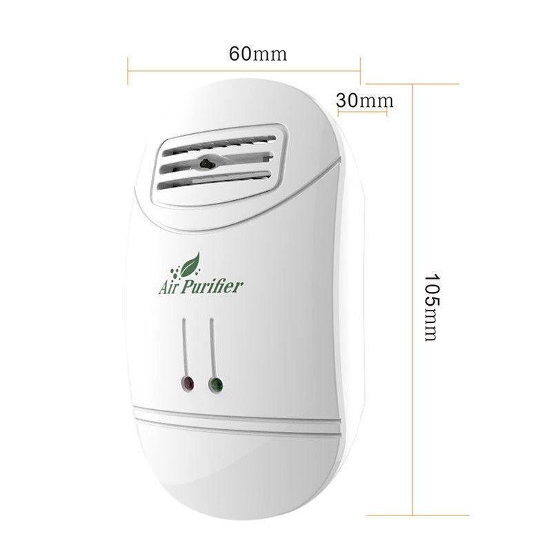 New Mini Air Purifier Cleaner Plug In Negative Ionizer Generator Remove Formaldehyde Smoke Dust Purification for Home 220V