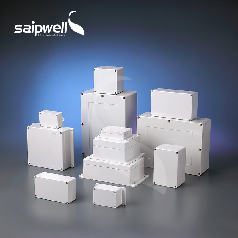 SAIPWELL J Sealed Power Input Output Wall Mounted Industrial Plastic Box