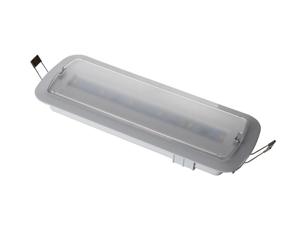 Ceiling Recessed LED Emergency Light With Frosted Cover