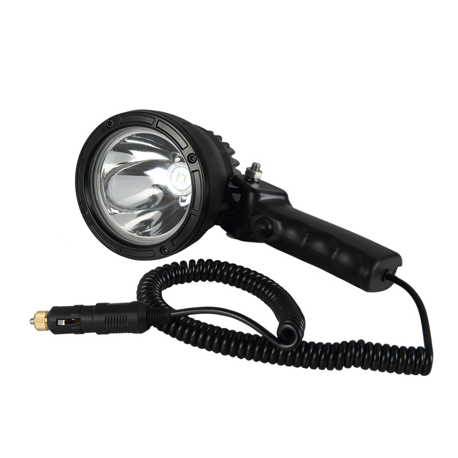 long distance searchlight hunting lamps handheld spotlight luminous 25w led