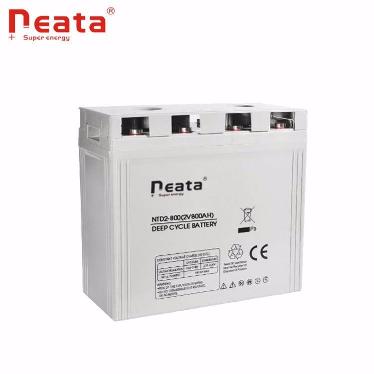 deep cycle 2v 800ah solar energy storage lead acid batteries for super long life