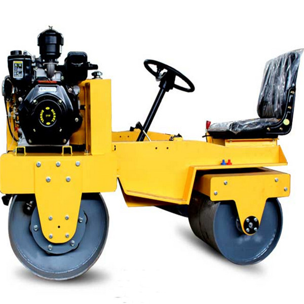 Ride on mini road roller Steel wheel roller compactor double drum Road Roller