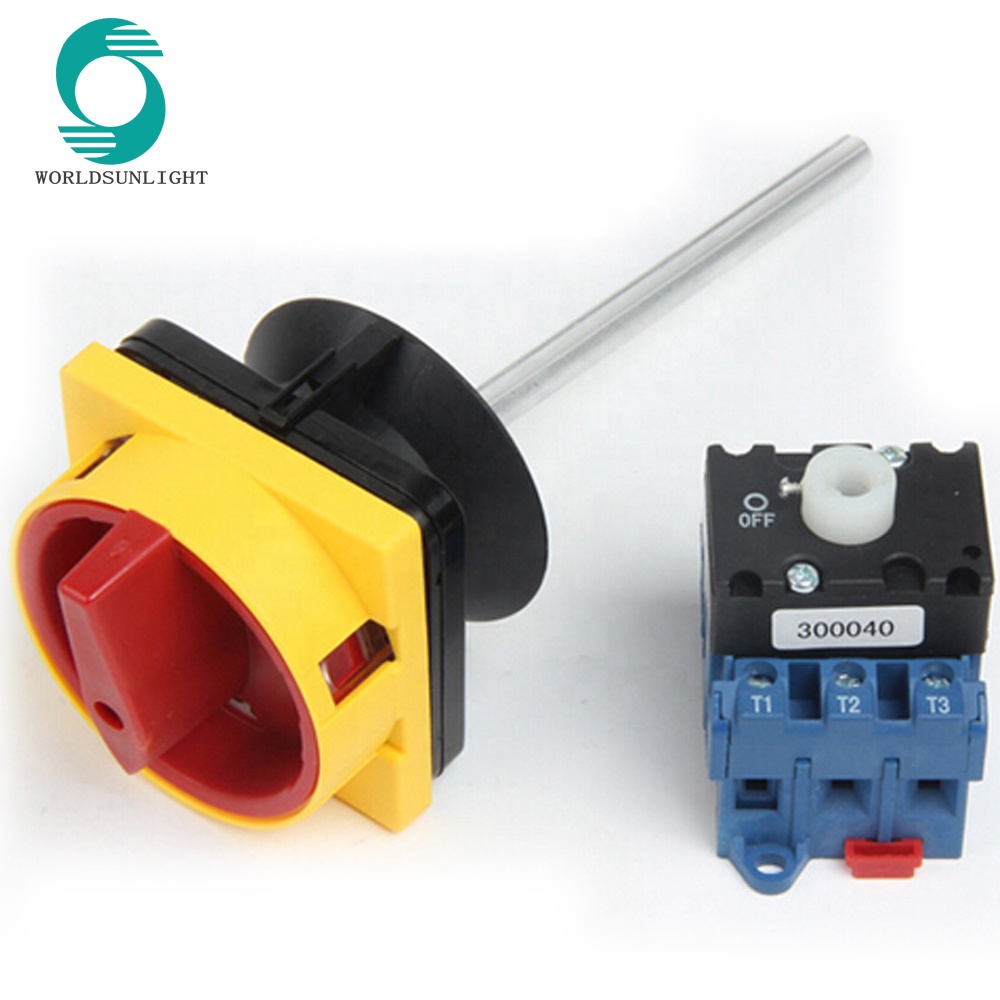 RoHS approval LW30 series with door inter-lock function 20A 25A 32A 40A 63A 80A 100A rotary cam switch