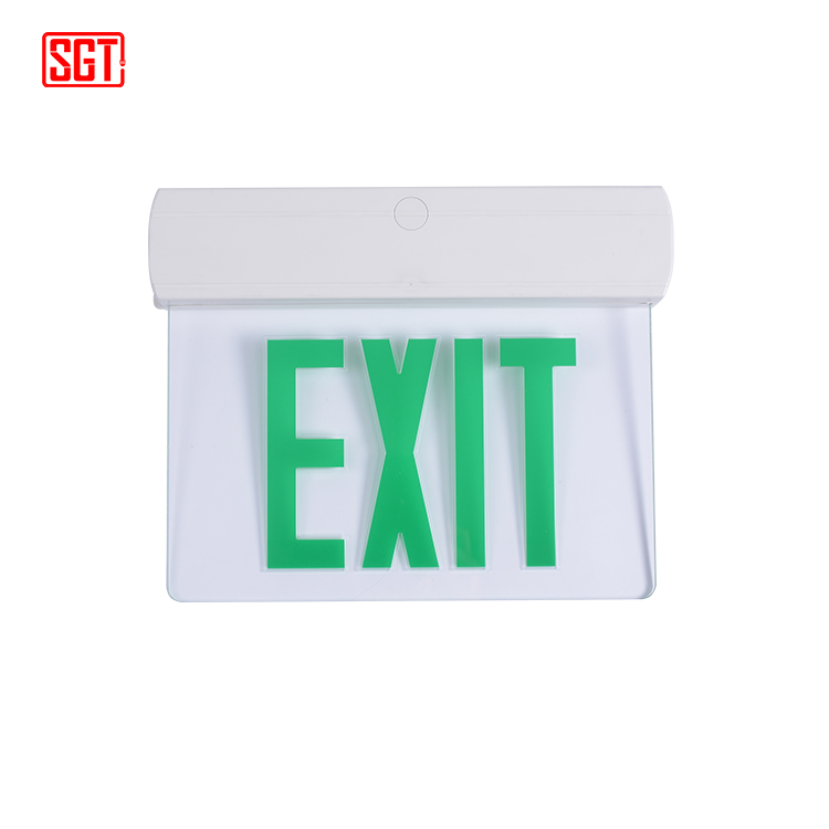 Green or Red hanging type led emergency exit signs light