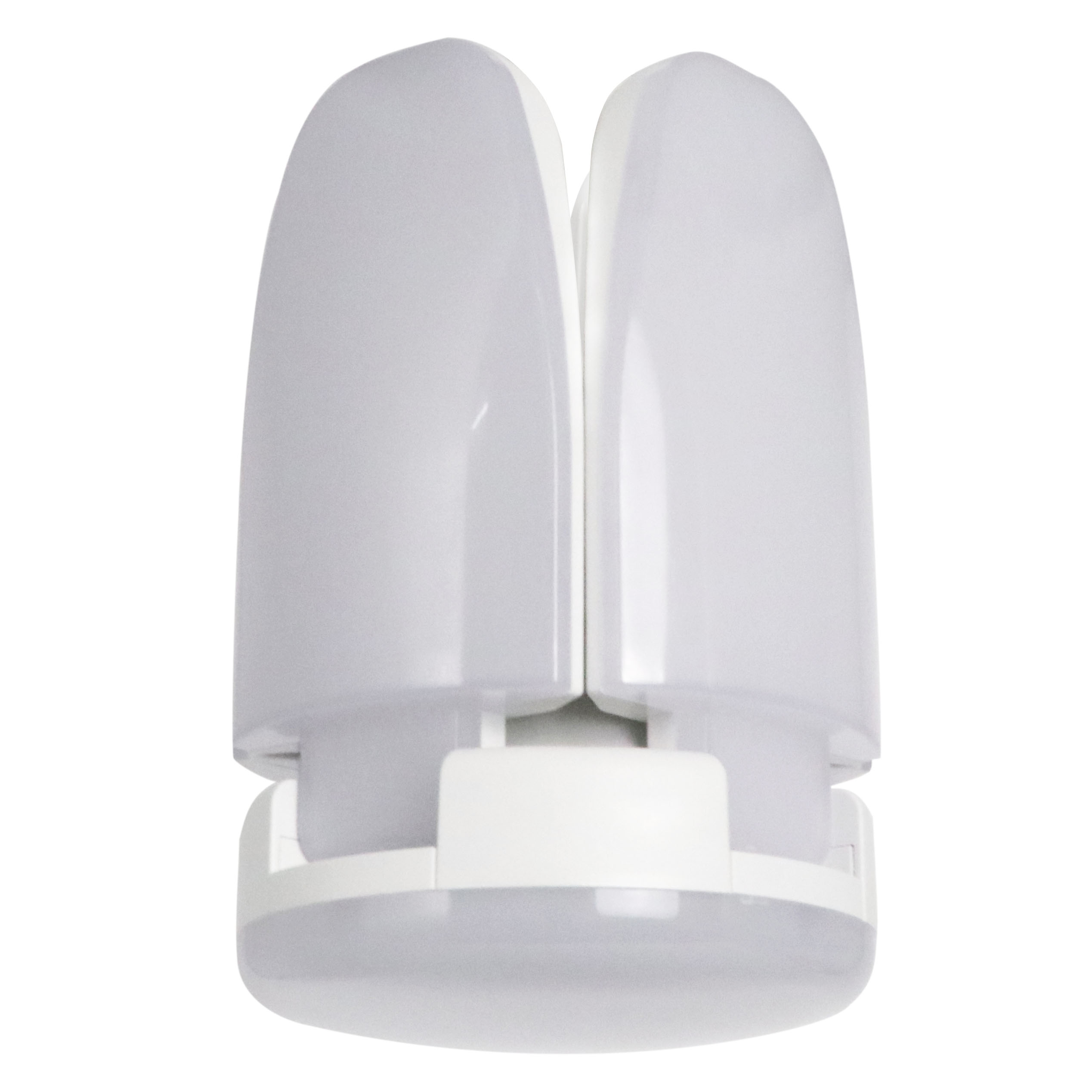 60w led deformable garage energy saving ceiling four-leaf fan blade adjustable beam angle led light bulb