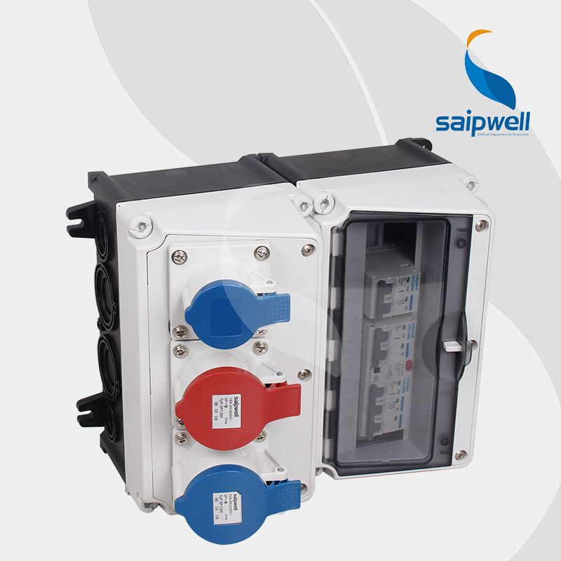 SAIP/SAIPWELL High Quality Indoor Industrial Waterproof Solar Power Control Box