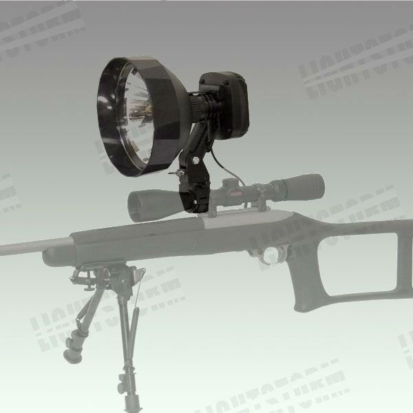 Hot Crazy price!35W 175mm 7'' hunting scope mounted handheld scoplight 12 months warranty spotlight outdoor 12v gun light