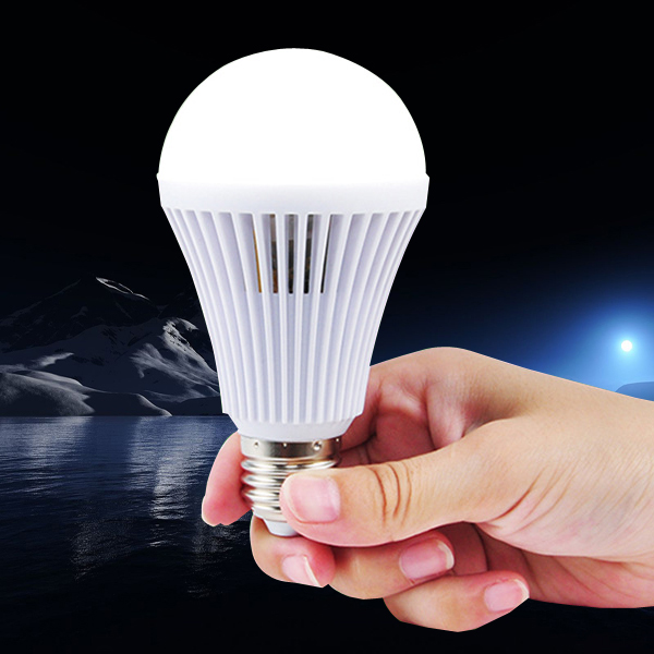 Automatic AC/DC rechargeable lamp 5w 7w 9w 12w led emergency light battery backup led rechargeable bulb