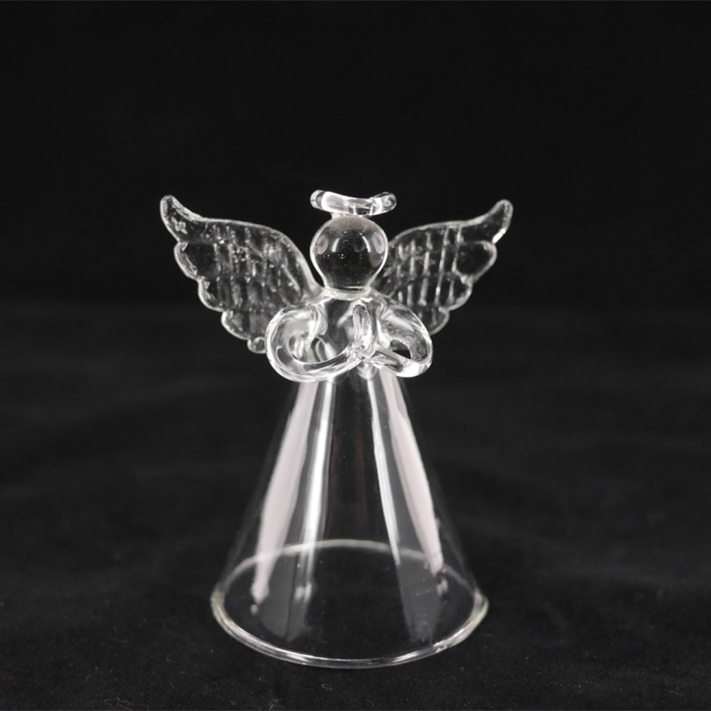 2018 Newest Perfect Designed Crystal Glass Angel Christmas Indoor Decorations Best Christmas Gift