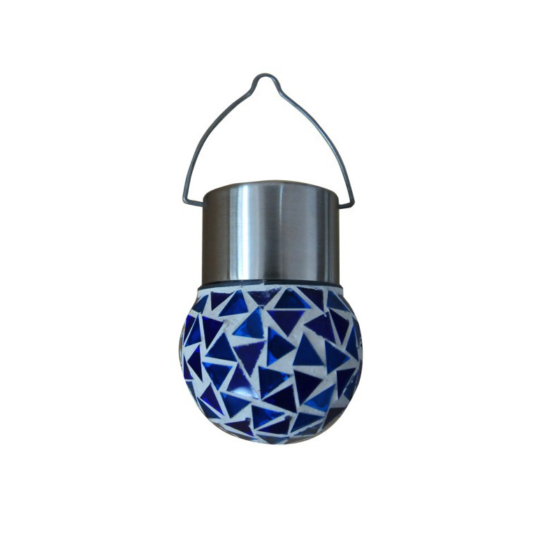 Sellers Garden Hanging Lights With Glass And Mosaic Type Solar Glass Light Series Small Solar Mosaic Ball Lights