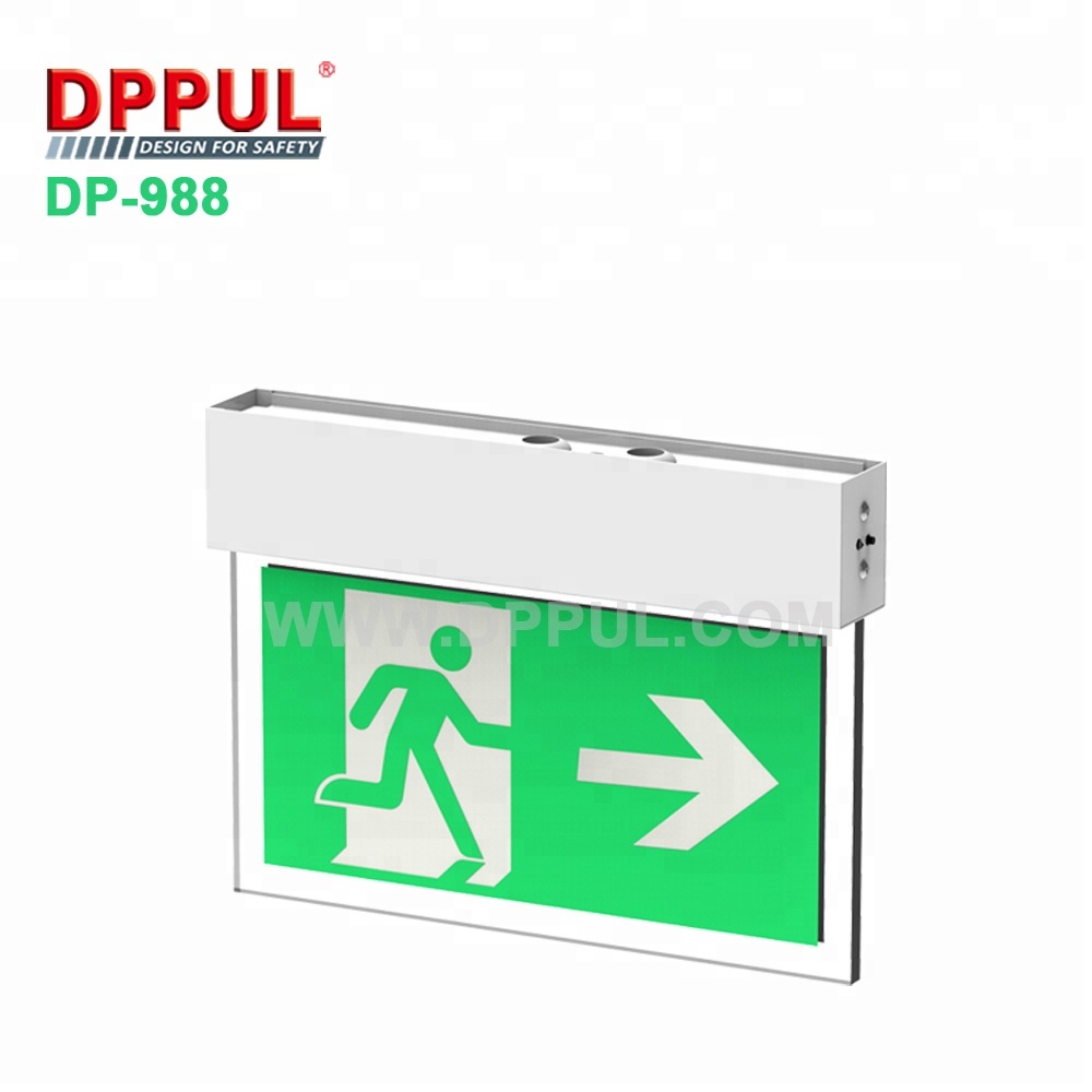 Fire Safety Double Sided Led Emergency Exit Light