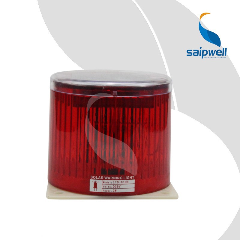 SAIP/SAIPWELL DC3.6V LED Solar Warning Light