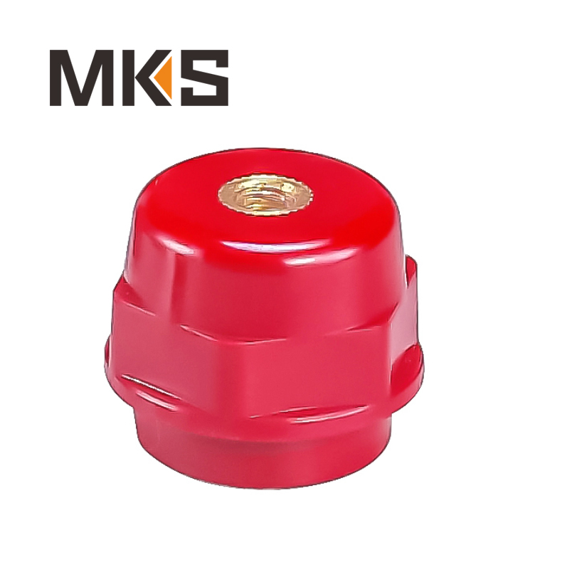 Two Screw Orange Insulator Red Electrical Insulators