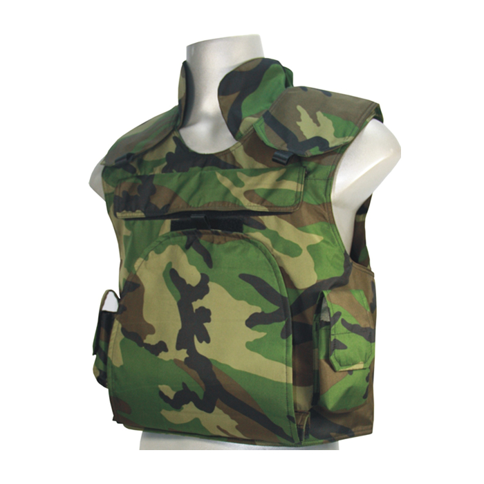 Military Ballistic NIJ IIIA PE or Aramid Bulletproof Vest FDY3R-SK-02