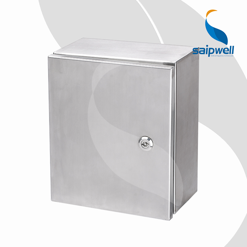 SAIPWELL J Street Light Outdoor Rainproof Pole Mounted Electricity Button Control Cabinet