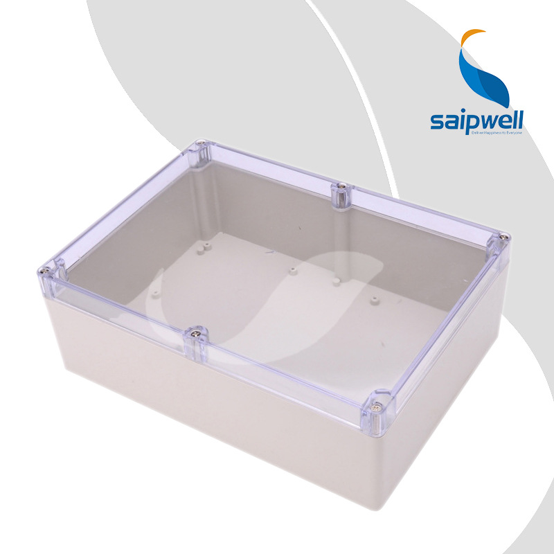 SAIPWELL Y IP66 SP-F36T ABS Plastic Wall Mount Waterproof MCCB Economic Type Electrical Outdoor Use Din Rail Terminal Enclosure