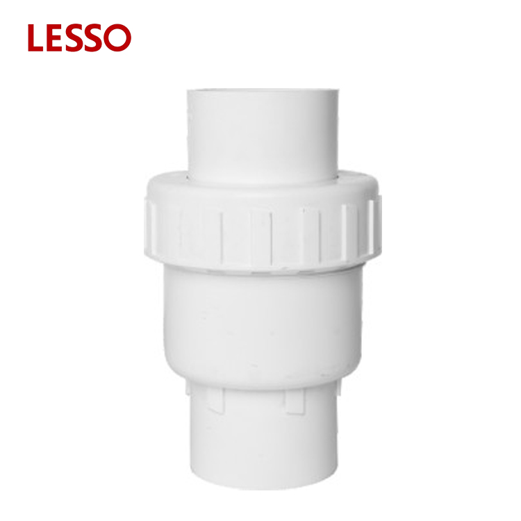 LESSO PVC check valve pvc swing check valve