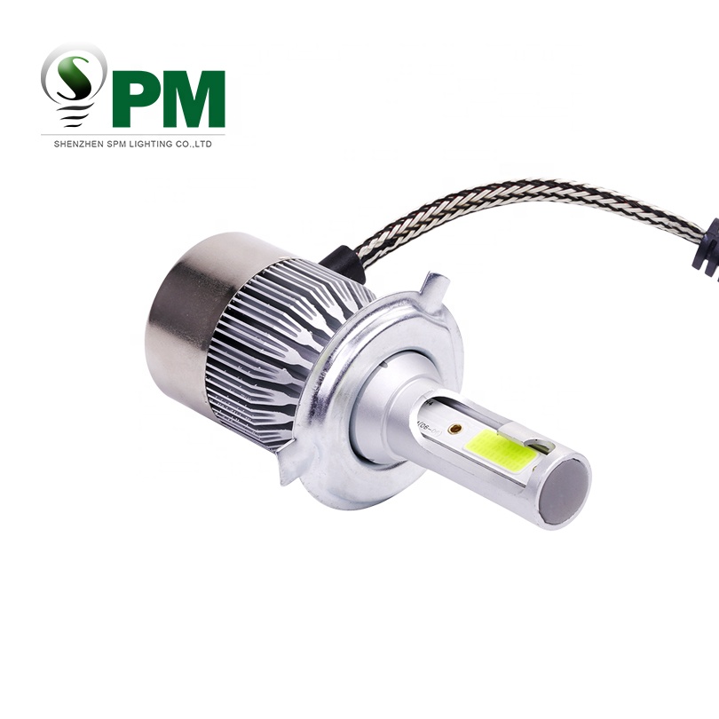 High quality silver 400 lm 18W car headlight led h11