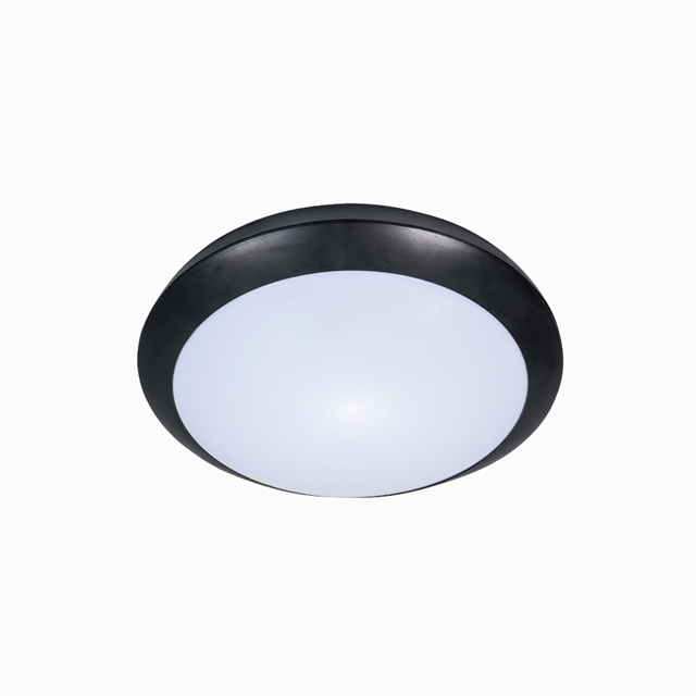 IP66 waterproof round surface mounted microwave motion sensor  led ceiling light with dimmable (PS-ML18L-D)
