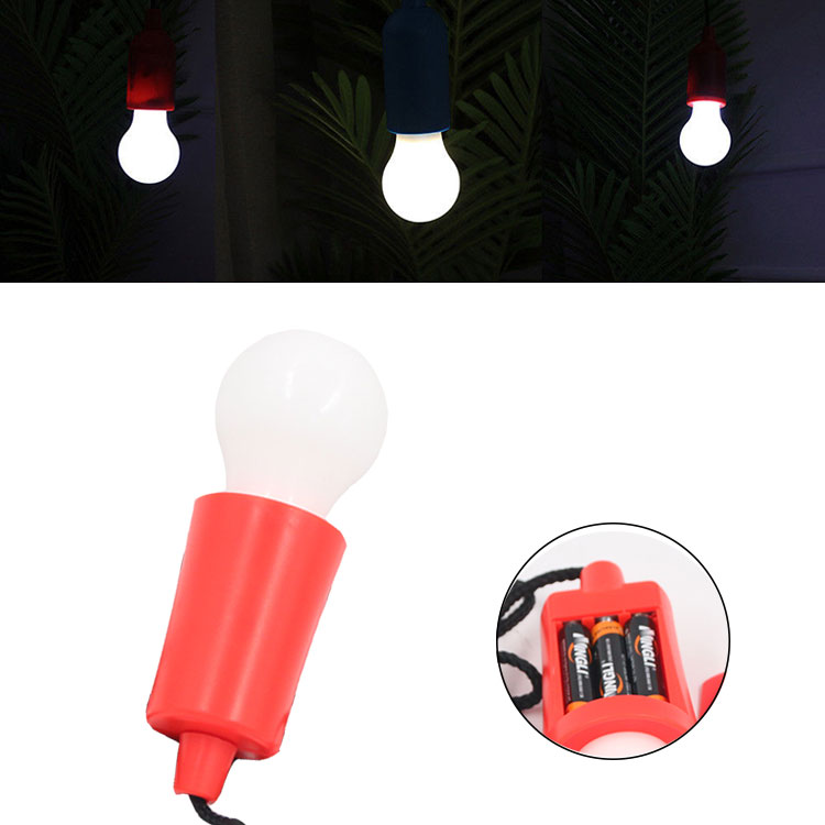 Outdoor Decoration LED Camping Pull Lamp Battery Powered Night Light