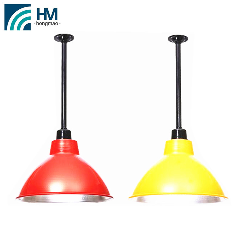 wholesale Industrial high bay light green aluminum reflector with silver white black red yellow color