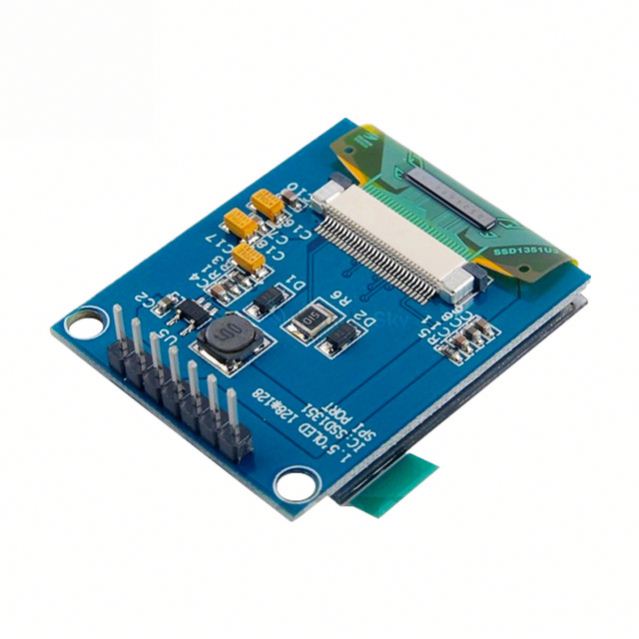 1.5 inch 7PIN Full Color OLED module Display Screen SSD1351 Drive IC 128 RGB SPI Interface for 51 STM32