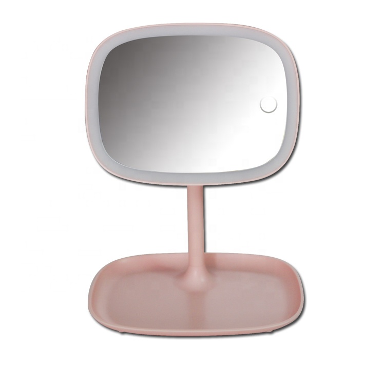 ShineLong Multi function Touch dimming Night Light Make up Mirror Cosmetic Desk Lamp LED Vanity Mirror