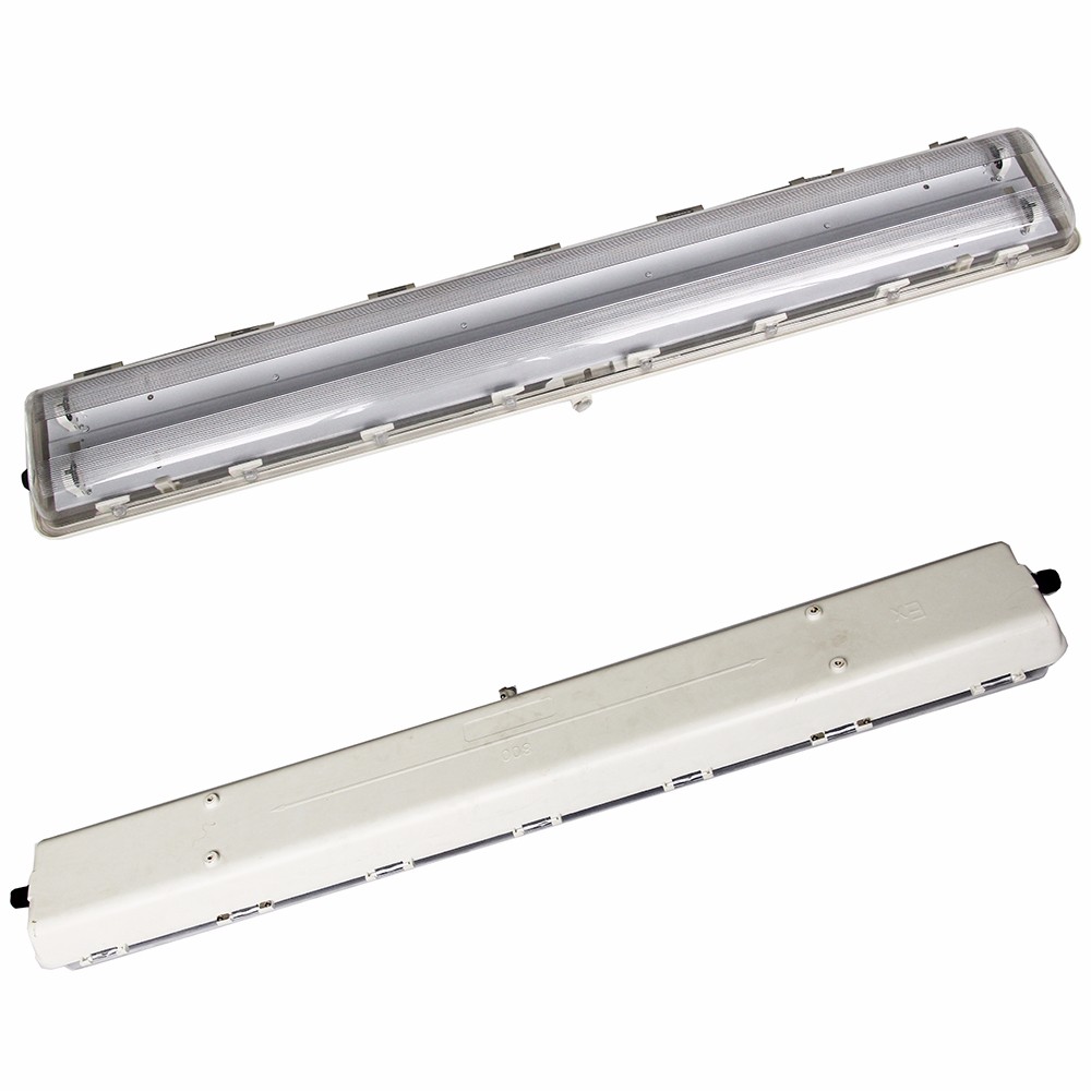 2X18w explosion proof fluorescent light fittings