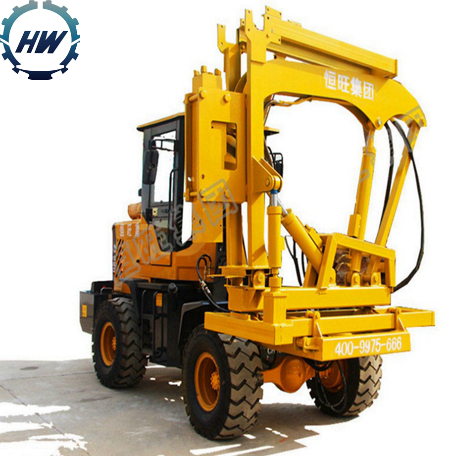 Highway guardrail Hydraulic Pile Driver for factory outlet with good price