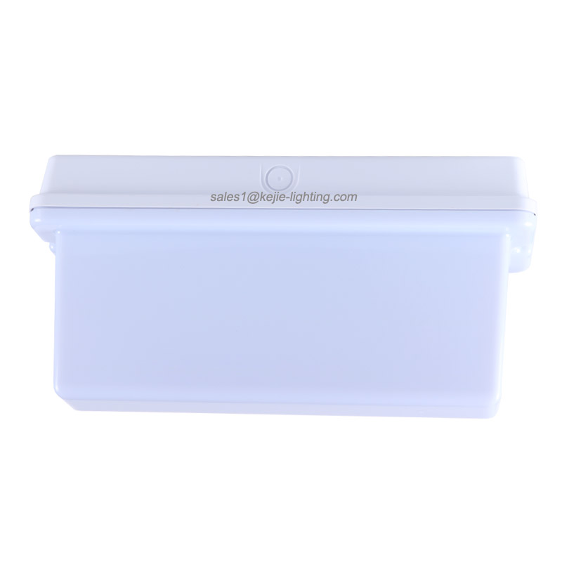 Kejie double sided emergency exit light IP65 ceiling led emergency bulkhead with TUV CE for project