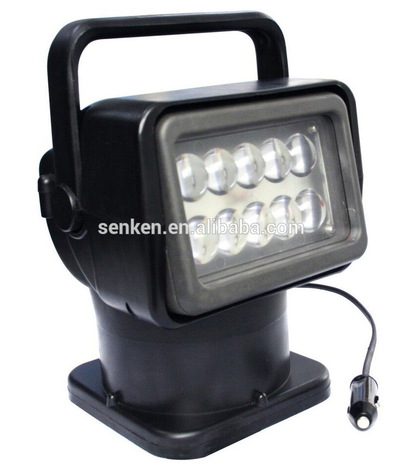 SENKEN IP65 High Illumination Remote Controller Magnet Roof Mounted Spot Beam Flashing Lighting LED Searchlight